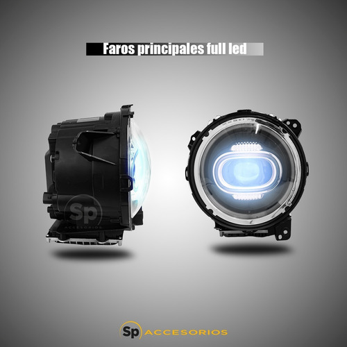 Faros Principales Full Led Jeep Jl 2019/2021 Sport Wrangler