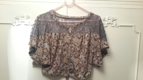 Saco Top Con Encaje Divino!