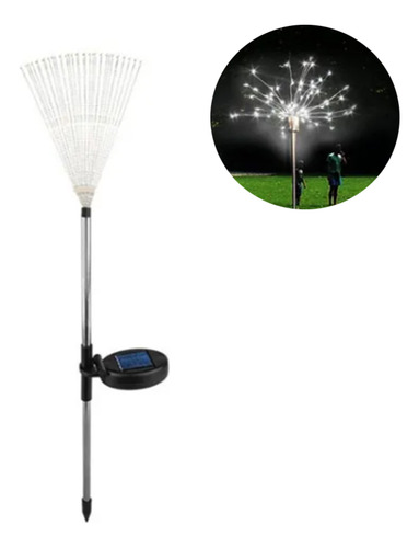 Luz Solar Para Fuegos Artificiales, Globo De Hierba, Diente