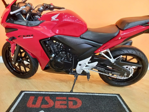 Imagem 11 de 11 de Honda Cbr 500r 2014 Vermelha