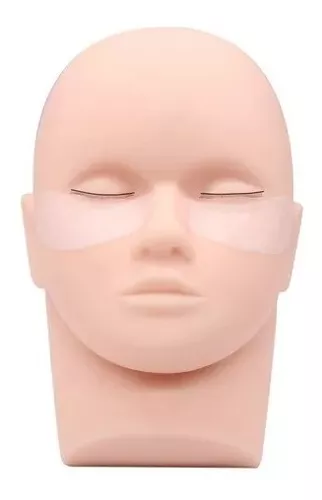 Cabeça de Boneca de Silicone P/ Treino Micropigmentação de