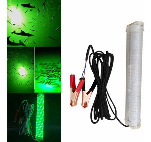 Buscador De Peces Submarinos Con Luz Led Sumergible De 12 V