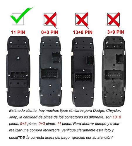 Control Maestro Vidrios For Dodge Journey 2013