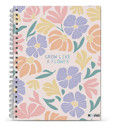 Cuaderno A4 Mooving Tapa Dura 96 Hjs Garden