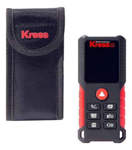 Trena Lazer Digital De Alta Precisão Profissional 40m Kress