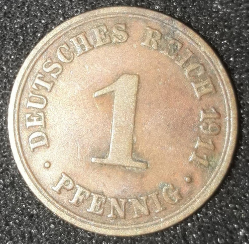 Moeda 1 Pfennig Ano 1911 Alemanha