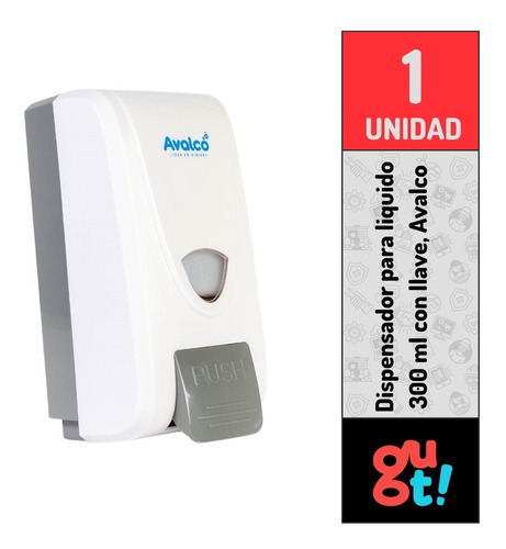 Dispensador Para Liquido 300 Ml Con Llave