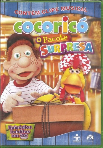 Dvd Cocorico - O Pacote Supresa (5 Episodios Ineditos)