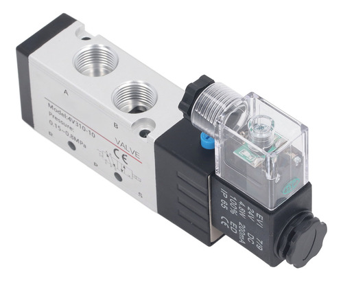 Electroválvula Pt3/8 Dc24v, Control Eléctrico De 2 Posicione