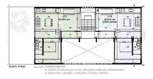 Imagen 17 de 17 de Departamentos En Edificio Moderno A Estrenar 29 E/37 Y 38.