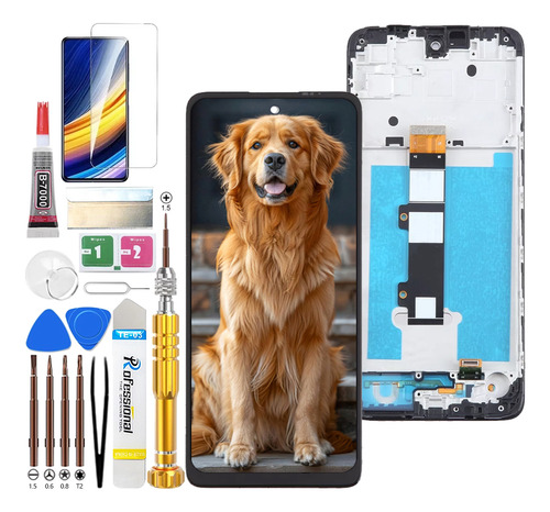 Pantalla Lcd Para Moto E32s Xt2229 Xt-2229 Con Marco Jkpkj