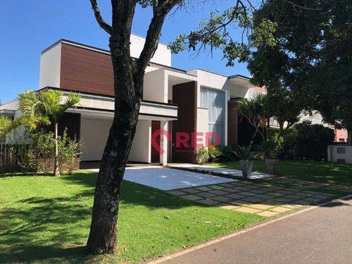 Imagem 5 de 16 de Casa Com 4 Dormitórios À Venda, 1100 M² Por R$ 2.550.000,00 - Lago Azul Condomínio E Golfe Clube - Araçoiaba Da Serra/sp - Ca0604