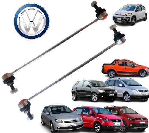 Imagem 9 de 10 de Par Bieleta Dianteira Vw Spacefox E Spacecross Todas Versões