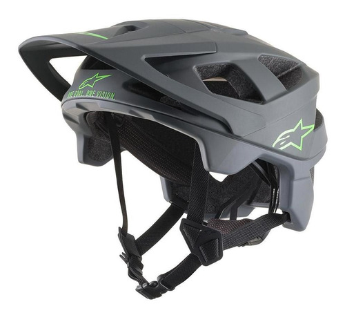 Casco Ciclismo Alpinestars Vector Pro Gris