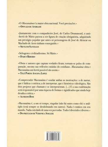 Livro Macunaíma - Mário De Andrade