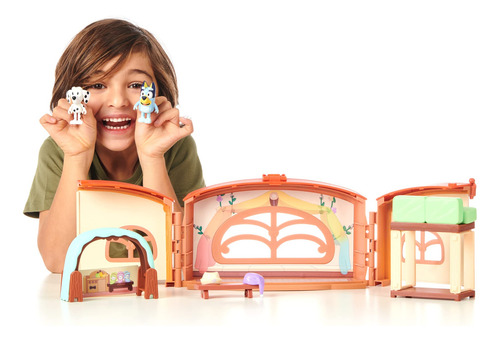 Set Escolar Bluey Con 5 Figuras De Chloe Terriers
