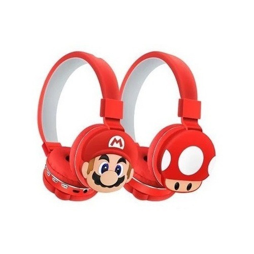 Audífonos Bluetooth Súper Mario