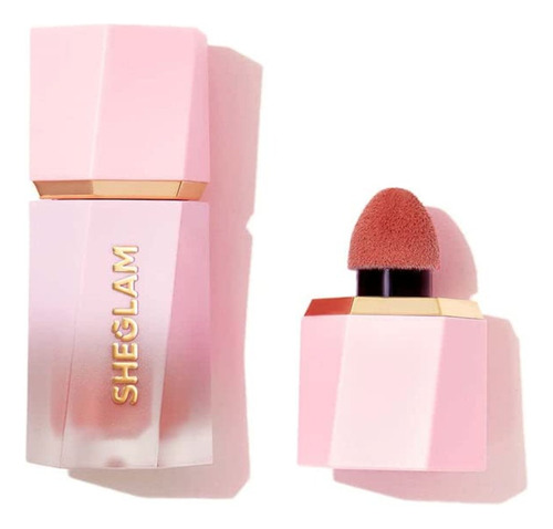 Sheglam Blush Líquido Color Bloom Larga Duración - Devoted