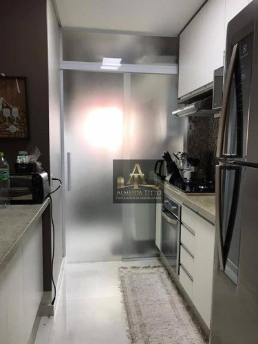 Essencialle Home Club, Barueri/sp. Apto Reformado Repleto De Armários. Com Três Dormitórios E Área De Lazer. - Ap2950