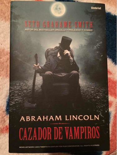 Libro Abraham Lincoln Cazador De Vampiros