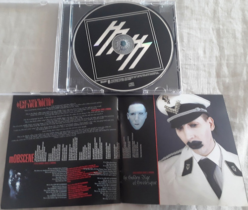 Marilyn Manson The Golden Age Of Grotesque Cd Europeo Rock (Usado)