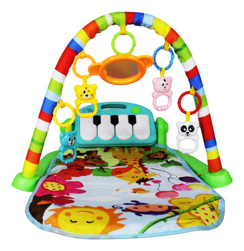 Gimnasio Para Bebé Con Piano Y Pañalera De Regalo