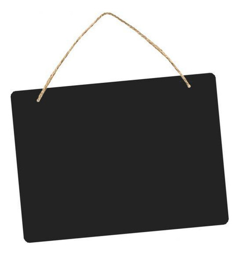 2x Pizarra Colgante De Doble Cara, Pizarra Decorativa Para