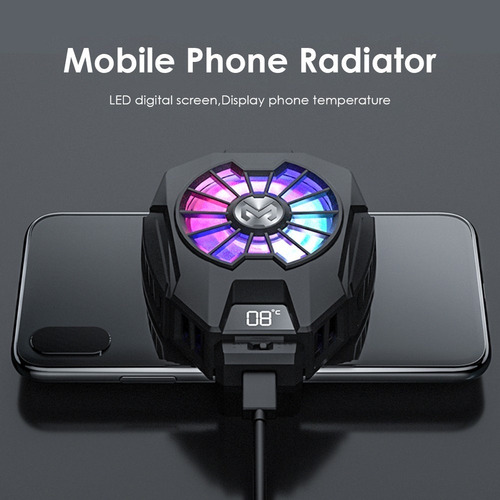 Usb De Del Enfriador Del Ventilador Del Juego Teléfono Móvil