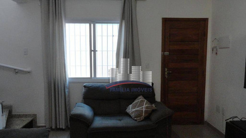 Imagem 6 de 30 de Sobrado À Venda, 93 M² Por R$ 318.000,00 - Centro - São Vicente/sp - So0681