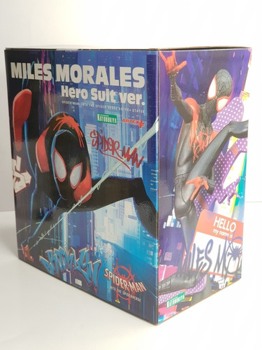 Imagen 5 de 5 de Kotobukiya Spiderman Into The Spider-verse Miles Morales