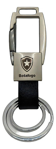 Chaveiro De Metal Gravado Laser Escudo Botafogo Personali. F