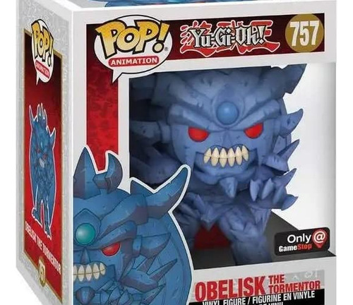 Figura Funko Pop! Animação Yu-gi-oh! Obelisk Gamestop 15cm