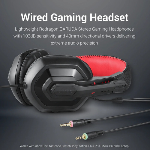 Imagen 4 de 9 de Combo Gamer 4en1 Redragon S101: Teclado, Mouse, Pad, Diadema