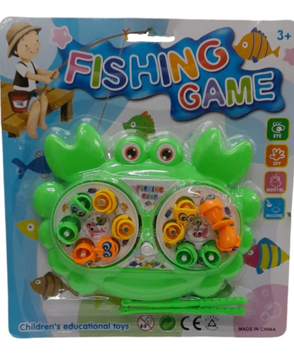 Juego De Pesca Magic A Cuerda Con Iman Doble.