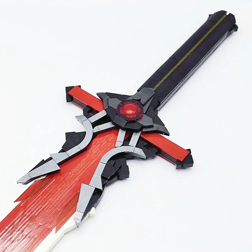 Moc Bloques Genshin Impact The End Of The Wolf 823 Piezas 823 Genshin Impact