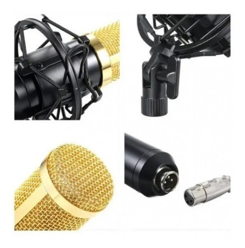 Microfono Condensador Andowl Mic 7 / Para Estudio De Trans.