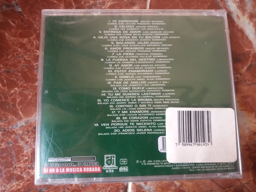 Inmortales 20 Pegaditas Cd Disa Sellado De Fabrica (Usado)