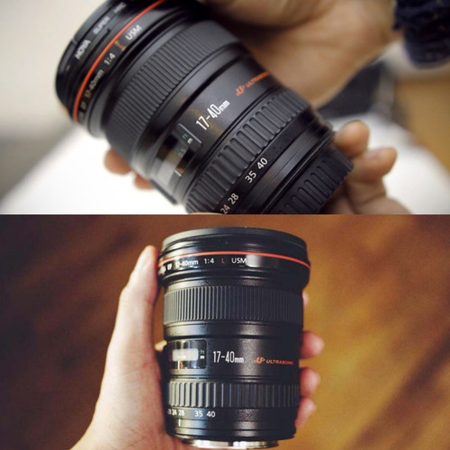 Lente Canon Ef 17-40mm F/4l Usm Silencioso Ultra Gran Ang