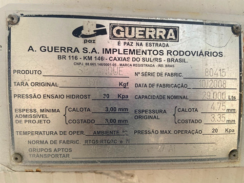 Imagem 7 de 10 de Guerra Bitrem Tanque 9 Eixos