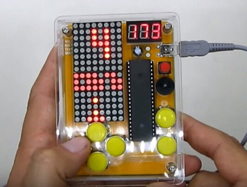 Práctica De Soldadura Mini Consola Juegos Retro