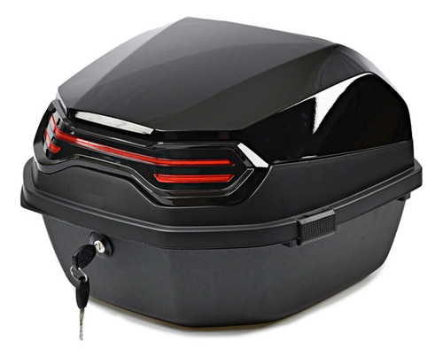 Caja Baúl Trasero Caja De Moto Con Gran Capacidad Para Motos