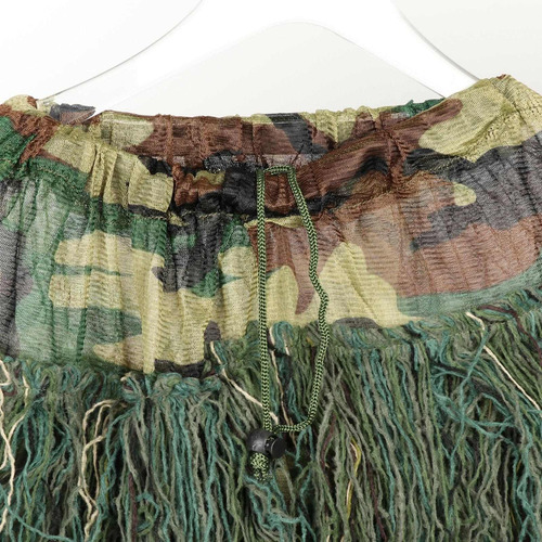 Con Capucha Elástica Ghillie Se Adapta A Los Pantalones De