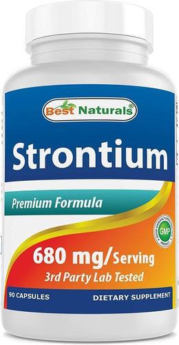 Best Naturals | Strontium Bone Building | 680mg | 90 Capsule