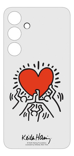 Funda Para Celular Suit Galaxy S24+ Color Blanco Samsung Blanco Liso