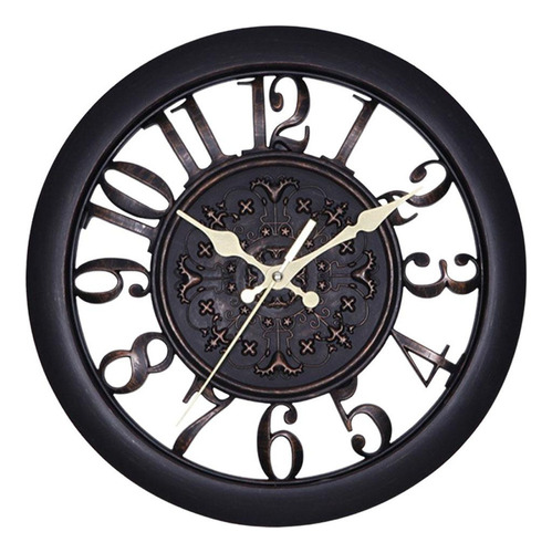 Shaoke Reloj Redondo Decorativo Moderno Que No Marca El