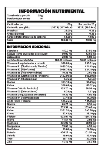 2 Pzs Colágeno,proteína ,cabello Músculos Uñas Johs For Less Sabor Sin Sabor