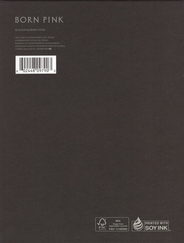 Cd Blackpink - Born Pink Jisso Edition Dig Nuevo Obivinilos