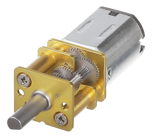 Fielect Mini Motor De Engranajes Dc 6v 20rpm Micro Gear Moto