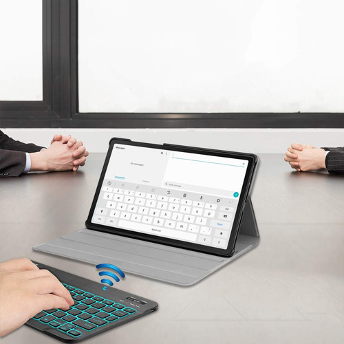 Funda Con Teclado Inalámbrico Samsung Galaxy Tab S5e 2019 Color