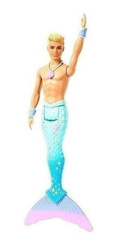 Imagem 7 de 8 de Boneco Ken Dreamtopia Tritão Ms Sj